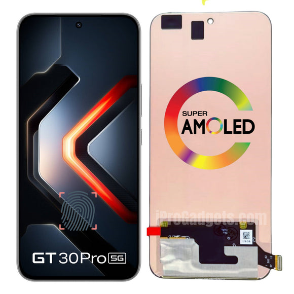 Replacement New Display for Infinix GT 30 Pro 5G X6873 144Hz AMOLED Touch Screen Digitizer Assembly