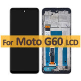Replacement Display for Motorola Moto G60 XT2135-1 PANB0001IN LCD Touch Screen With Frame Assembly