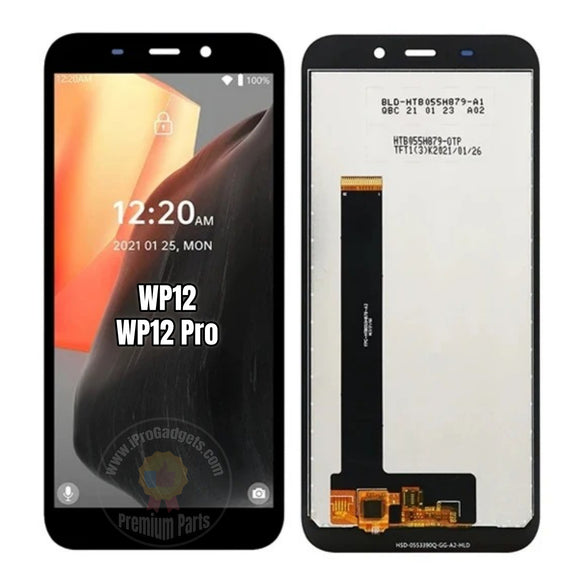Replacement New Display for OUKITEL WP12 WP18 PRO WP21 WP27 G2 G5 WP32 WP52 WP50 WP35S LCD Touch Assembly Black