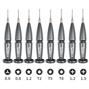 Mechanical Corn Series 9 in 1 High Hardness Precision Screwdriver Set