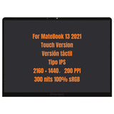 Replacement Touch LCD Screen For Huawei MateBook 13 WRTD-WDH9 2021 WRTD-WFE9Q WRTD-WFH9Q WRTD-WFH9 WRTD-WFE9
