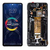 Replacement AMOLED Display For Xiaomi Black Shark 5 5G PAR-H0 RS 5RS KSR-A0 144Hz Touch Screen Digitizer With Frame Assembly