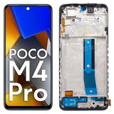 Replacement Display for Xiaomi Poco M4 Pro 4G MZB0B5VIN 2201117PI 2201117PG 90Hz AMOLED Touch Screen With Frame Assembly