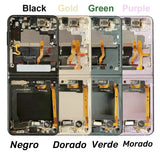 Replacement Foldable AMOLED Touch Screen Display With Frame for SAMSUNG GALAXY Z FLIP3 5G F711B