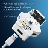 Wylie WL-615 Power Supply Test Cable Mobile Boot Line for iPhone 6-14 Series Repair Switch Power Test Cord
