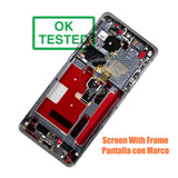 Replacement OLED Display for Huawei P50 Pro JAD-AL50 JAD-LX9 JAD-AL00 120hz Touch Screen Digitizer with Frame Assembly