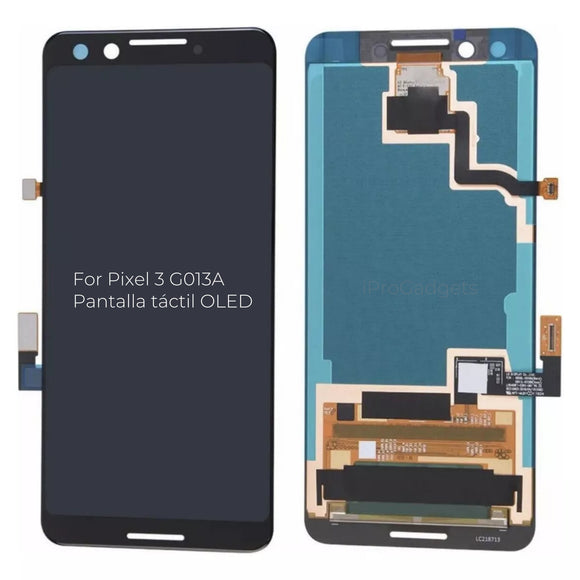 Replacement For Google Pixel 3 G013A AMOLED Display Touch Screen Digitizer Assembly Black
