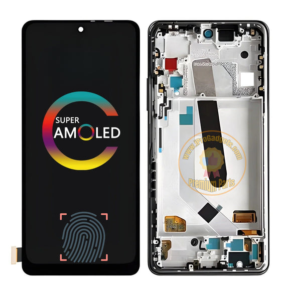 Replacement New Display for Xiaomi POCO F3 5G M2012K11AG AMOLED Touch Screen Digitizer With Frame Assembly