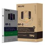 Relife GF-1 GF-2 GF-3 GF-4 SS-075 SS-075B SS-075E SS-075H SS-075HB SS-075HE Gaming Flexible Film 50PCS/Box Hydrogel Phone Screen Film