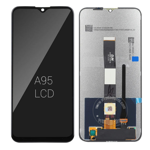 Replacement LCD Display Touch Screen Assembly for Blackview A95 Black