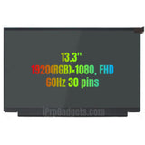 Replacement New Display NV133FHM-N61 13.3 inch FHD IPS LCD Screen Panel 60hz