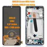 Replacement AMOLED Display Touch Screen With Frame for Xiaomi POCO F3 Pro M2012K11AG