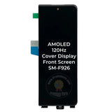 Replacement Front Outer Display for Samsung Galaxy Z Fold 3 5G SM-F926B F9260 F926B F926U AMOLED Touch Screen Assembly