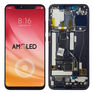 Replacement AMOLED Display Touch Screen With Frame For Xiaomi Mi 8 Pro M1807E8A Mi8 Explorer