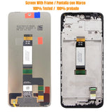 Replacement LCD Display Touch Screen With Frame For Xiaomi Poco M6 Pro 5G 23076PC4BI 