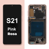 Replacement AMOLED Display Touch Screen With Frame For Samsung Galaxy S21 5G G991 G991F G991U SM-G991B