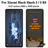 Replacement New AMOLED Display For Xiaomi Black Shark 5 5G PAR-H0 RS 5RS KSR-A0 Touch Screen Digitizer Assembly