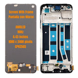 Replacement AMOLED Display Touch Screen With Frame For OPPO A78 4G CPH2565
