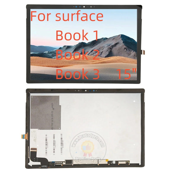 Replacement Display for Microsoft Surface Book 1 2 3 1793 1813 1899 1907 15 inch LCD Touch Screen Digitizer Assembly
