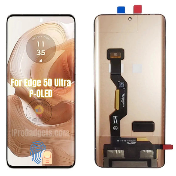 Replacement New Display for Motorola Edge 50 Ultra 5G 144Hz OLED Touch Screen Digitizer Assembly OEM