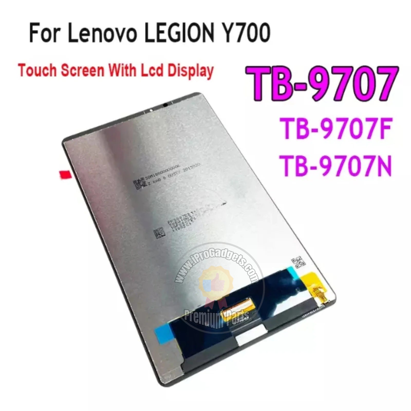 For Lenovo LEGION Y700 Gaming Tablet TB-9707F TB-9707N LCD Touch