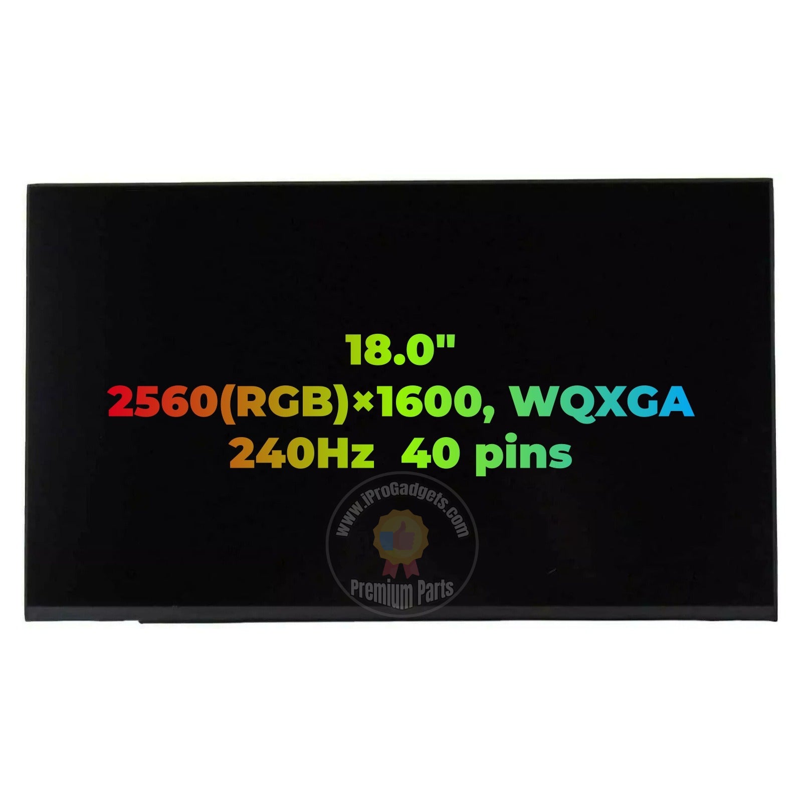 Replacement New Display NE180QDM-NZ2 V8.0 18.0 inch IPS 240Hz
