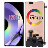 Replacement New Display for Realme 10 Pro+ Pro Plus 5G RMX3687 RMX3686 120Hz Touch Screen with Front Frame Assembly OEM