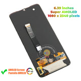 Replacement Super AMOLED Display for Xiaomi Mi 9 Mi9 M1902F1G Touch Screen With Frame Assembly OEM
