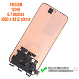 Replacement New Display For Oppo Reno12 Reno 12 5G CPH2625 120Hz AMOLED Touch Screen Digitizer Assembly OEM