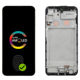 Pantalla táctil AMOLED de repuesto con marco para Samsung Galaxy A24 4G A245 SM-A245