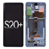 Replacement AMOLED Display For Samsung Galaxy S20 Plus S20+ SM-G985F SM-G986B Touch Screen With Frame Assembly