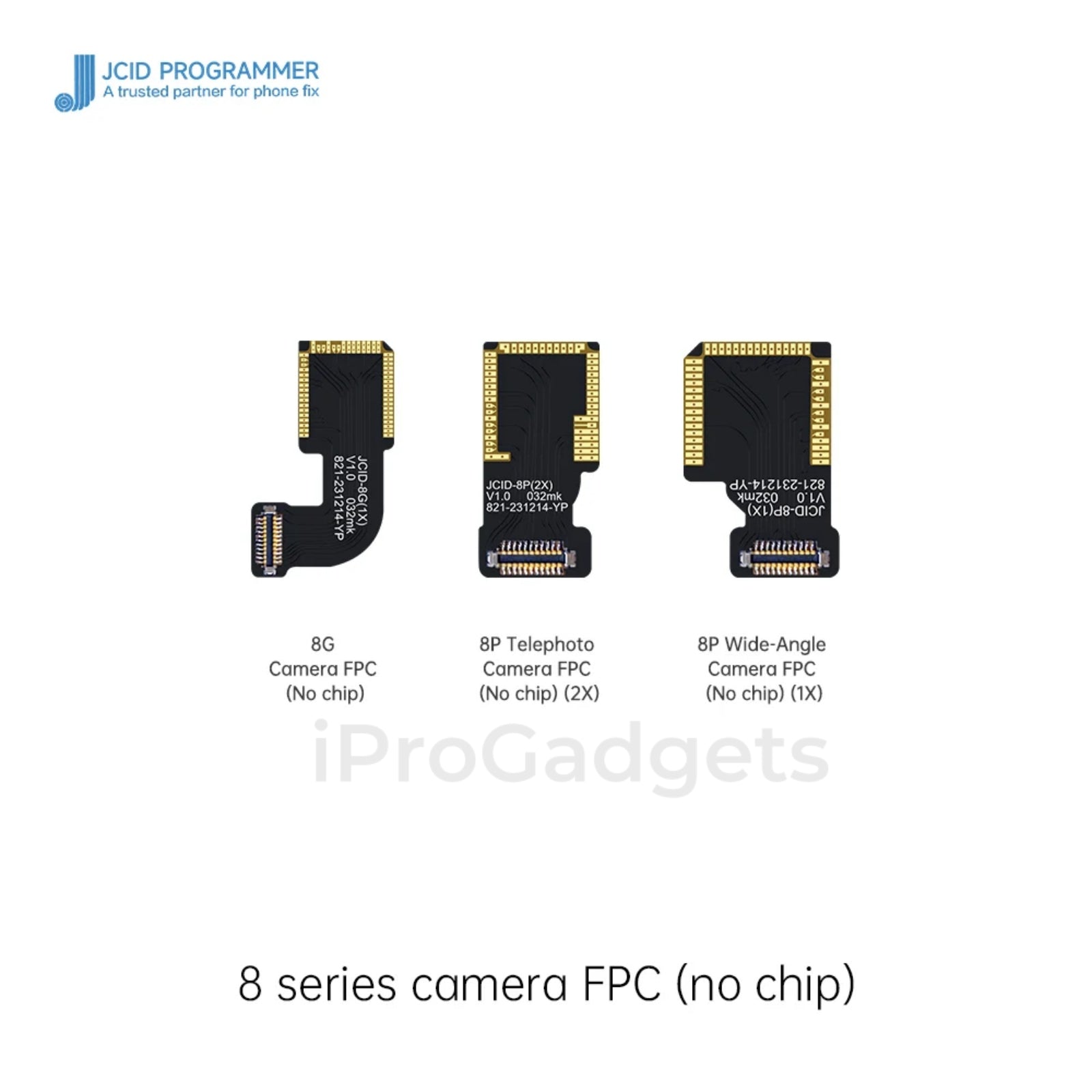 JCID AIXUN Rear Camera FPC Flex For iPhone 7~ 14 Series Back