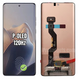 Replacement New Display for Motorola Edge 60 Fusion 5G XT2503-4 120Hz OLED Touch Screen with Frame Assembly