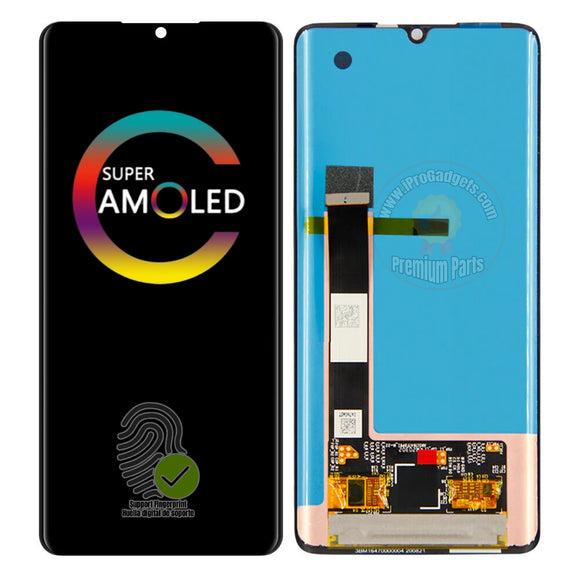 Ersatz für TCL 10 Pro 10PRO T799H T799B 4G LTE AMOLED Display Touchscreen Montage Schwarz