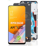 Ersatz-AMOLED-Display-Touchscreen mit Rahmen für OPPO Realme10 4G RMX3630