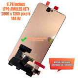 Replcement New Display for VIVO iQOO Neo 9S Pro V2339FA AMOLED Touch Screen Digitizer Assembly Black