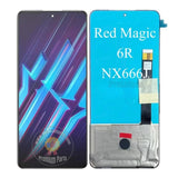 Replacement New Display for ZTE Nubia RedMagic 6R NX666J 144Hz AMOLED Touch Screen Assembly Black