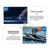 Sunshine SS-057U UV Fiber Glass Film Flexible Hydrogel Film Explosion-proof for Mobile Phone Screen Protective 120*180mm 25Pcs/Box