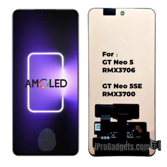 Pantalla táctil LCD AMOLED de repuesto para OPPO Realme GT Neo 5 RMX3706 GT Neo5 SE RMX3700 