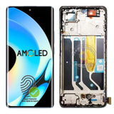 Replacement New Display for Realme 10 Pro+ RMX3686 RMX3687 120Hz AMOLED Touch Screen With Frame Assembly