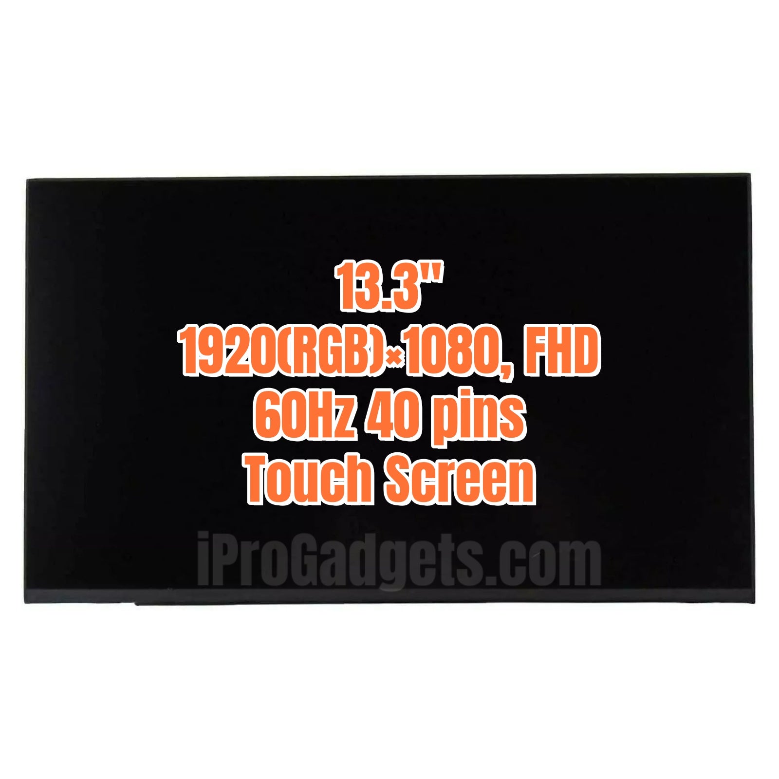 Replacement New Display B133HAK01.4 13.3 inch LCD Touch Screen Panel ...