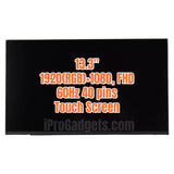 Replacement New Display B133HAK01.4 13.3 inch LCD Touch Screen Panel