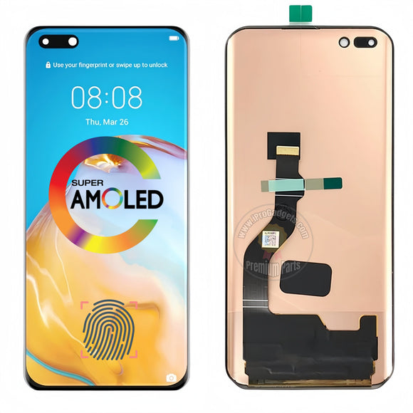 Replacement New Display for Huawei P40 Pro+ Plus ELS-N39 ELS-AN10 OLED Touch Screen Digitizer Assembly