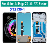 Replacement OLED Touch Screen With Frame for Motorola Moto Edge 20 Lite XT2139-1 Edge 20 Fusion