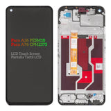 Pantalla táctil LCD de repuesto con marco para OPPO A36 PESM10 A76 CPH2375