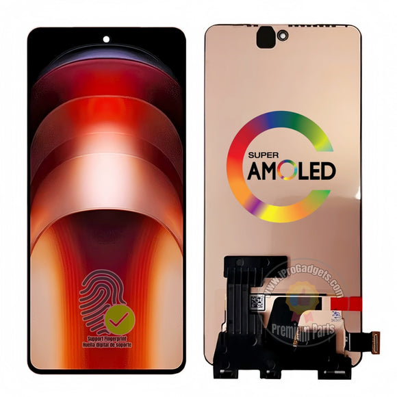 Replcement New Display for VIVO iQOO Neo 9S Pro V2339FA AMOLED Touch Screen Digitizer Assembly Black