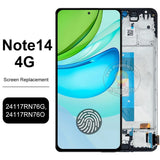 Replacement New Display for Xiaomi Redmi Note 14 4G 24117RN76G 24117RN76O 24117RN76E 24117RN76L AMOLED Touch Screen Assembly