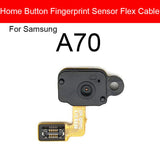 Replacement Home Button Fingerprint Sensor Flex For Samsung A50 A505FN A70 A705F