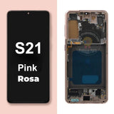 Replacement AMOLED Display Touch Screen With Frame for Samsung Galaxy S21 5G G991 G991F G991U SM-G991B OEM