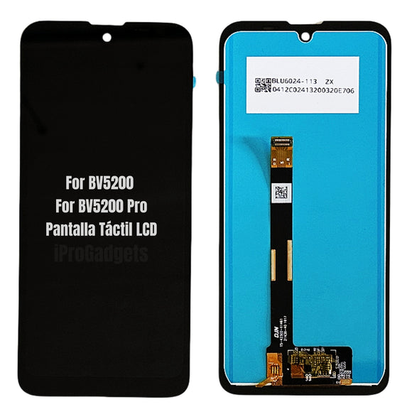 Replacement LCD Display Touch Screen Assembly For Blackview BV5200 / BV5200 Pro
